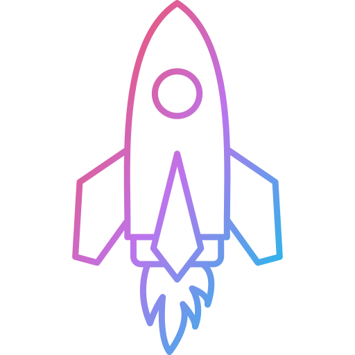 Rocket launch Generic Gradient icon