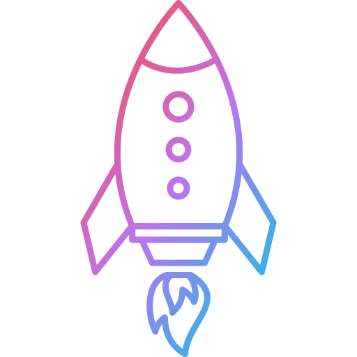 Spaceship Generic Gradient icon