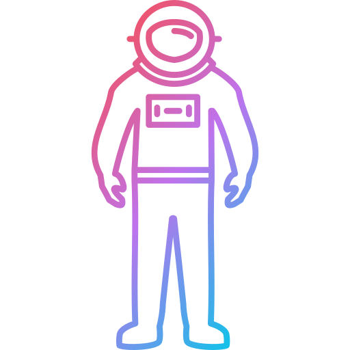 astronaut Generic Gradient icoon