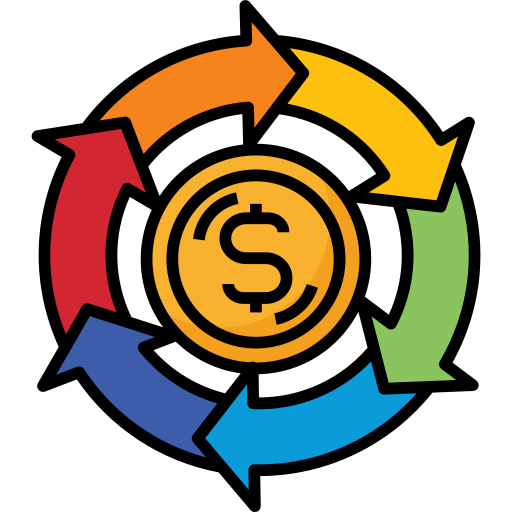 Money exchange Generic Outline Color icon