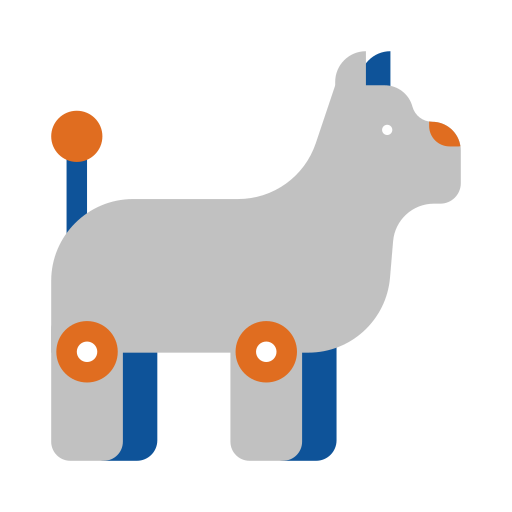chien robot Generic Flat Icône