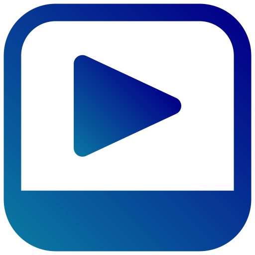 video Generic Flat Gradient icon