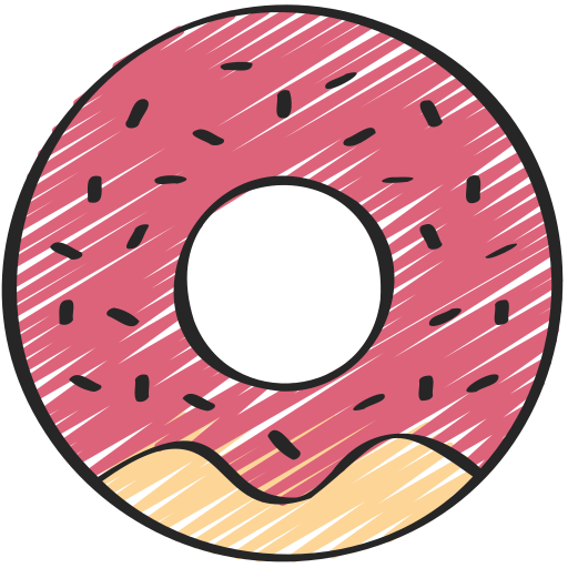 donut Juicy Fish Sketchy Icône