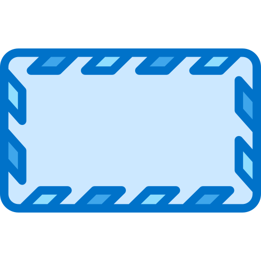 posta aerea Generic Blue icona
