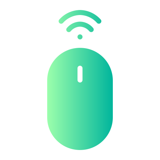 Wireless mouse Generic Flat Gradient icon