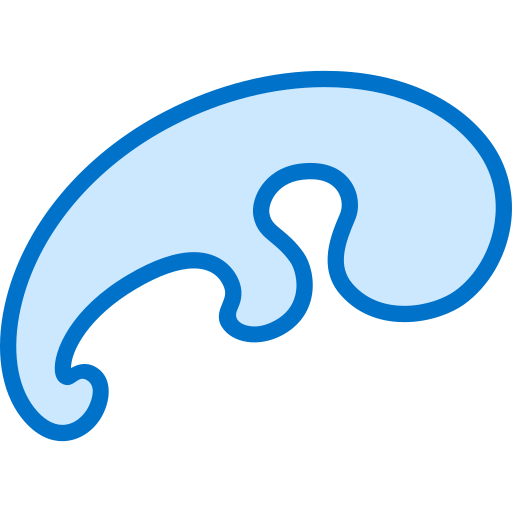 Французская кривая Generic Blue иконка