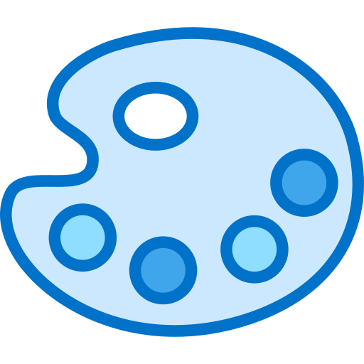paleta farb Generic Blue ikona