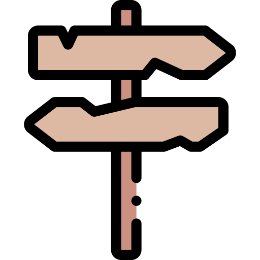 sinal Detailed Rounded Lineal color Ícone