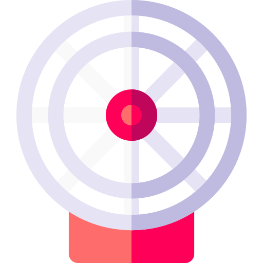 ruota del criceto Basic Rounded Flat icona