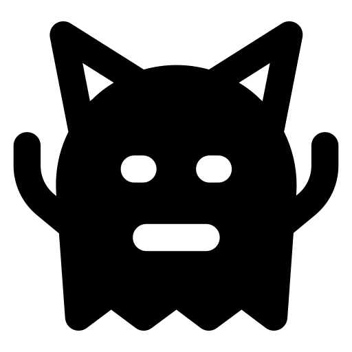 fantôme Generic Glyph Icône