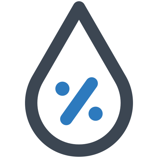 gota de agua Generic Blue icono