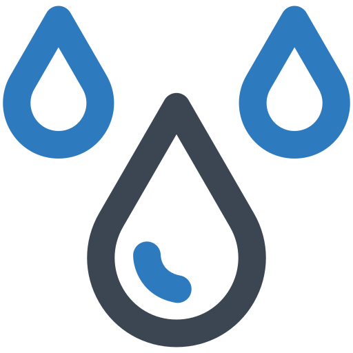 goccia d'acqua Generic Blue icona