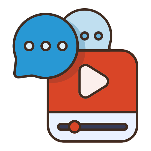 Video players Generic Outline Color icon