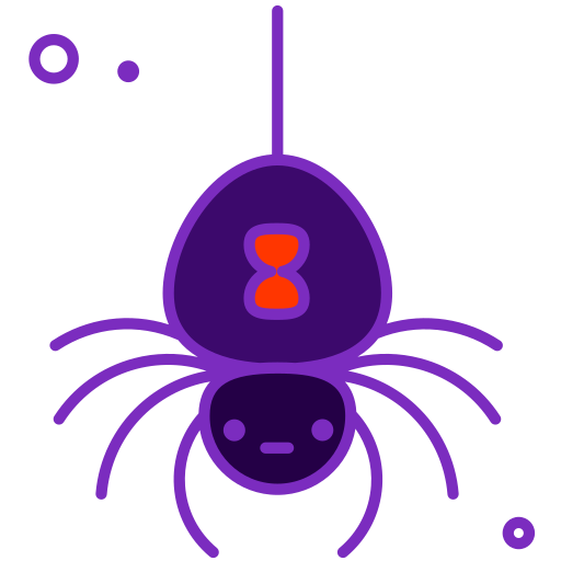クモ Generic Outline Color icon