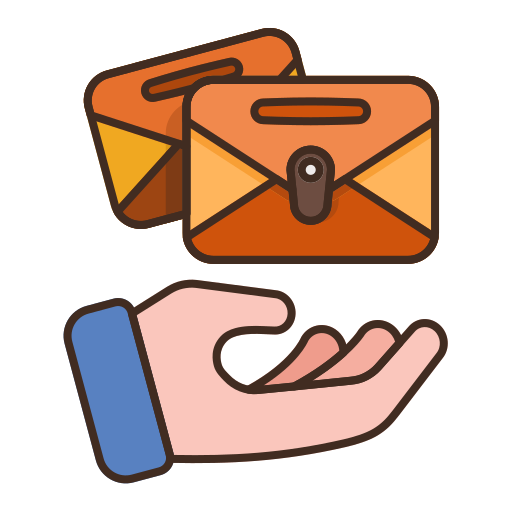 e-mails Generic Outline Color icon