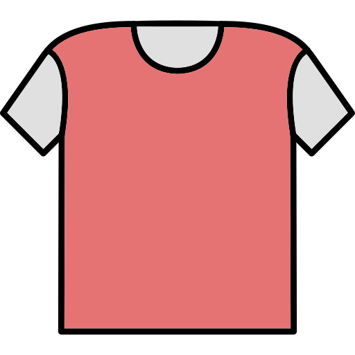 shirt Generic Thin Outline Color icon