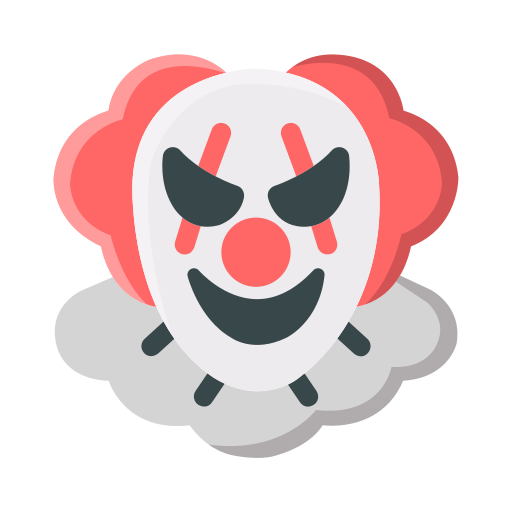 clown Generic Flat icoon