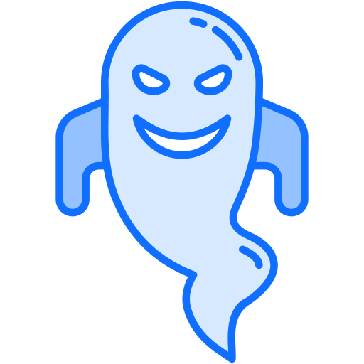 귀신 Generic Blue icon