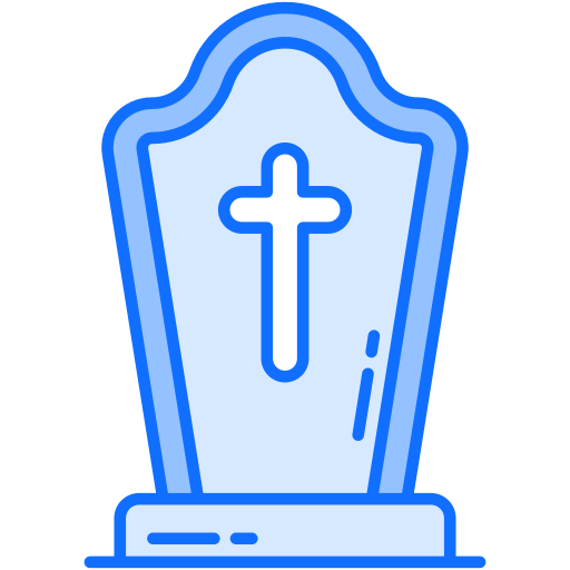 lápida sepulcral Generic Blue icono