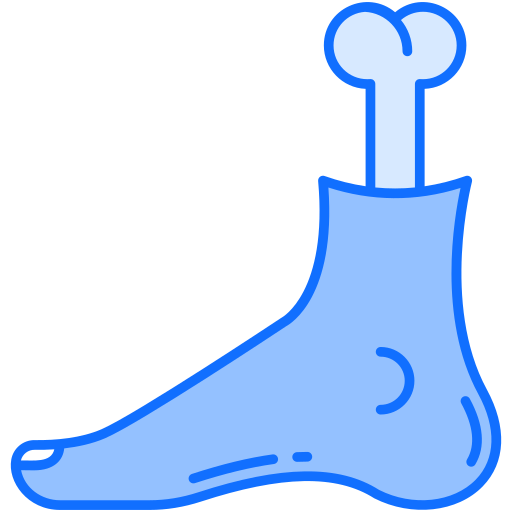 フット Generic Blue icon