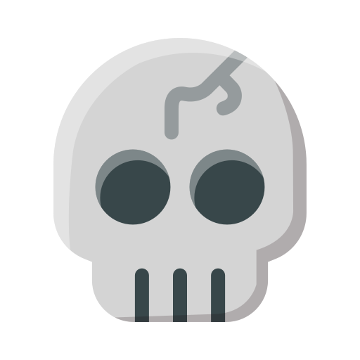 cráneo Generic Flat icono