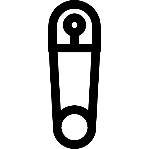agrafka Basic Straight Lineal ikona