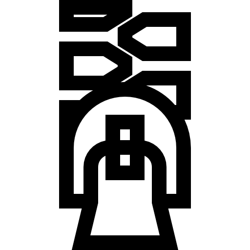reißverschluss Basic Straight Lineal icon