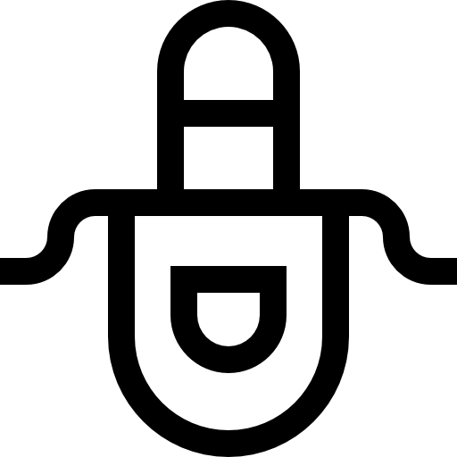 エプロン Basic Straight Lineal icon