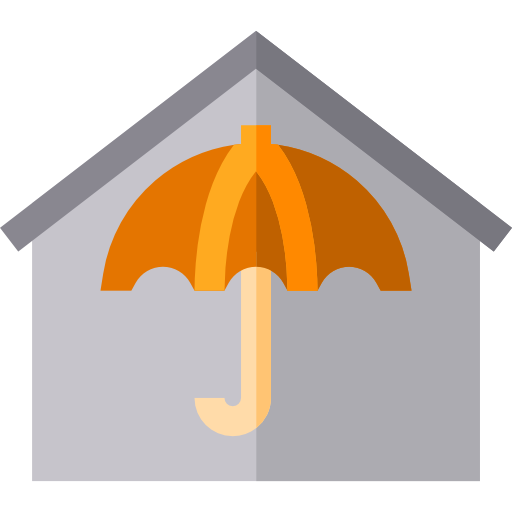 保険 Basic Straight Flat icon