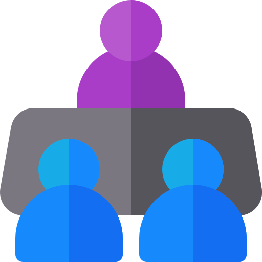 Meeting Basic Rounded Flat icon