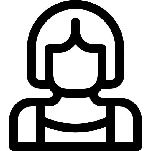 personnel Basic Rounded Lineal Icône