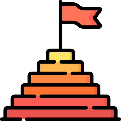 피라미드 Special Lineal color icon