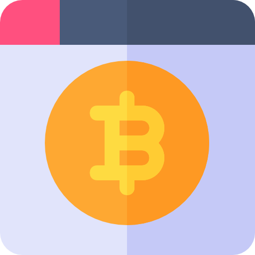 ビットコイン Basic Rounded Flat icon