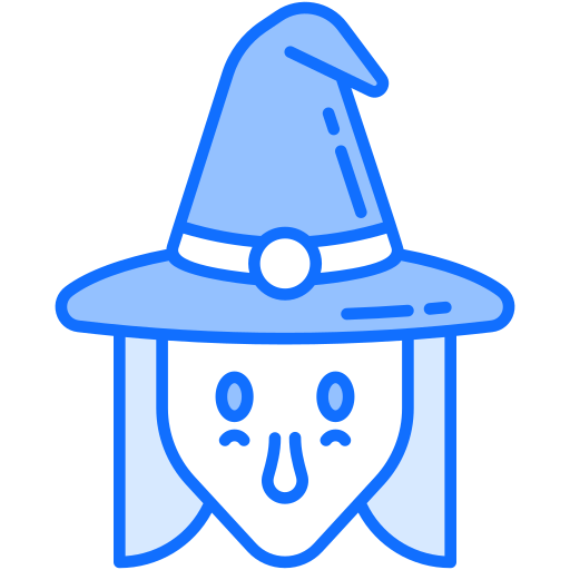 魔女 Generic Blue icon