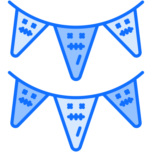 guirnaldas Generic Blue icono