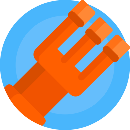 Finger protector Detailed Flat Circular Flat icon