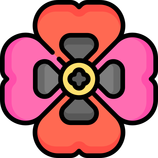 Poppy Special Lineal color icon
