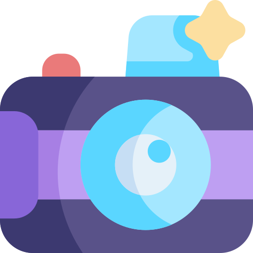 カメラ Kawaii Flat icon