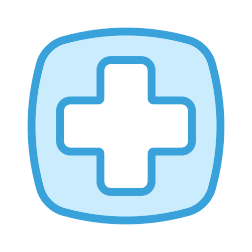 Hospital Generic Blue icon