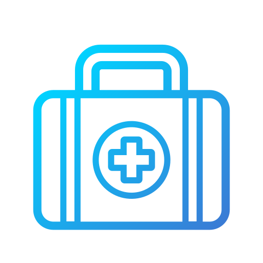 botiquín médico Generic Gradient icono