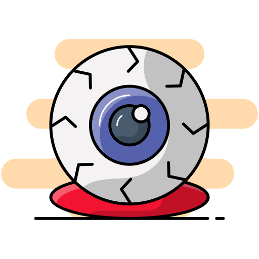 globo ocular Generic Rounded Shapes icono