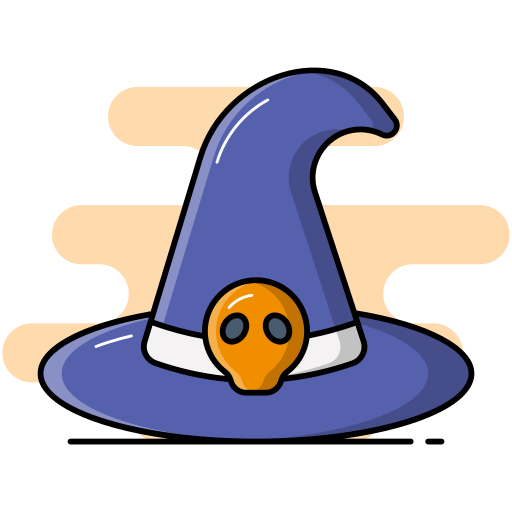 kapelusz czarownicy Generic Rounded Shapes ikona