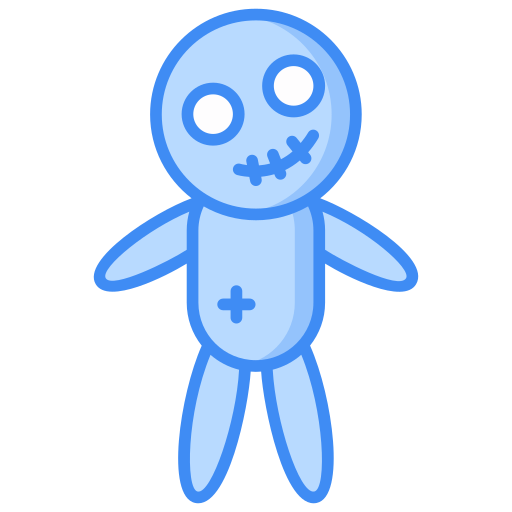 muñeco de vudú Generic Blue icono