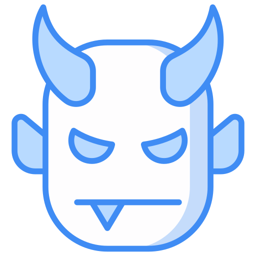 maldad Generic Blue icono