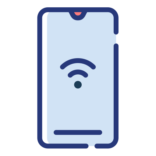Wifi connection Generic Color Omission icon