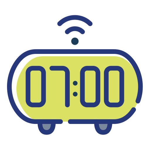 Smart clock Generic Color Omission icon