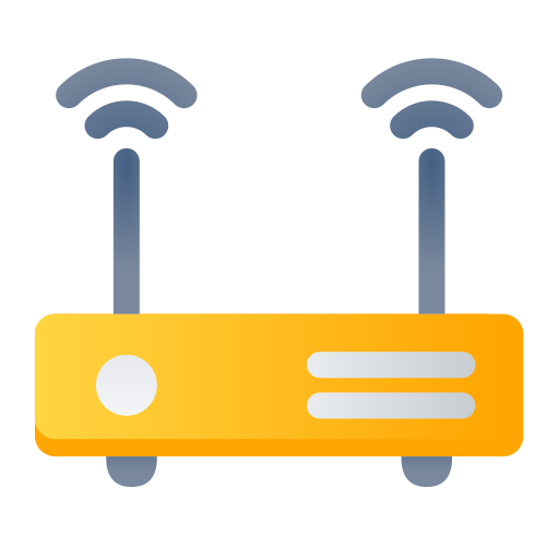 urządzenie routera Generic Flat Gradient ikona