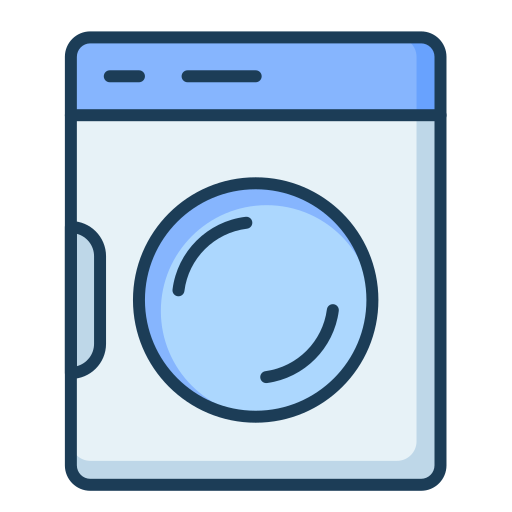 세탁기 Generic Outline Color icon