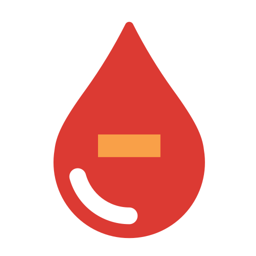 bloedtype Generic Flat icoon