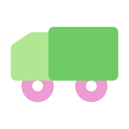 camion delle consegne Generic Flat icona